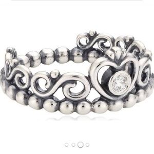 Pandora Jewelry “My Princess” heart tiara ring